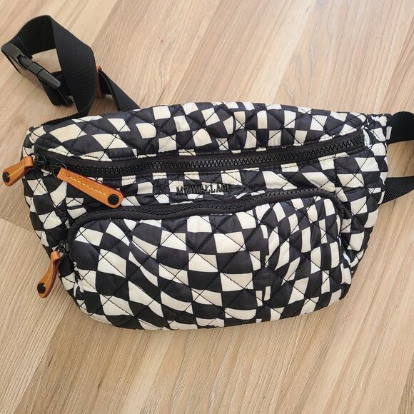 MZ Wallace Metro Quilted Sling Bag  Checkered - Picture 1 of 10